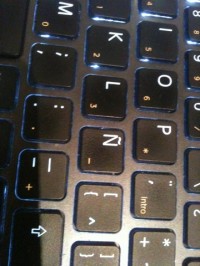 Teclado con Ñ