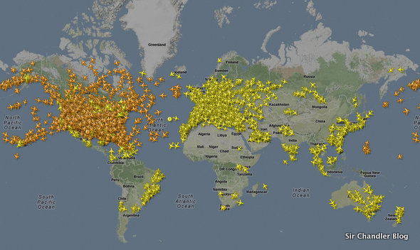 flightradar-mapa
