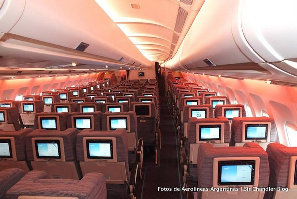 fotos del Airbus 330 de Aerolíneas, revelando su interior – Sir Chandler