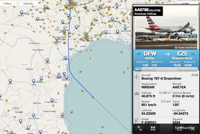 flightradar-american-787