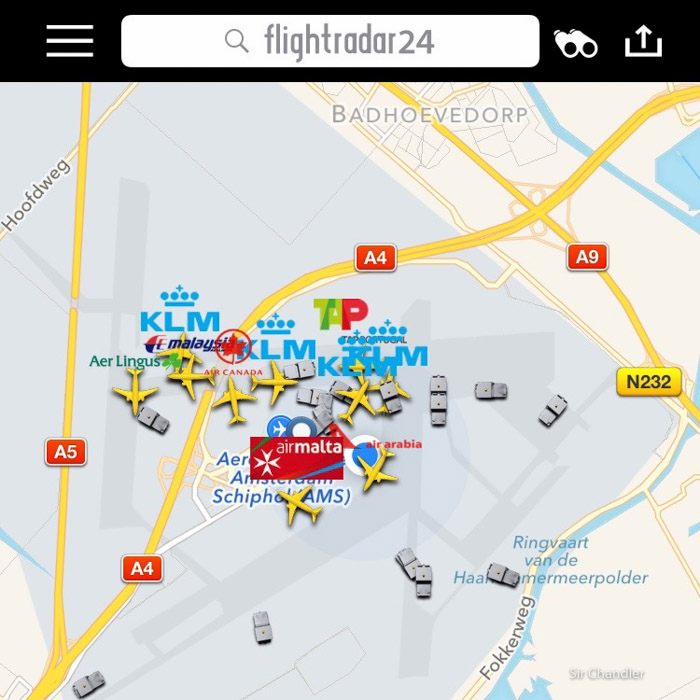 9-flightradar24-schiphol