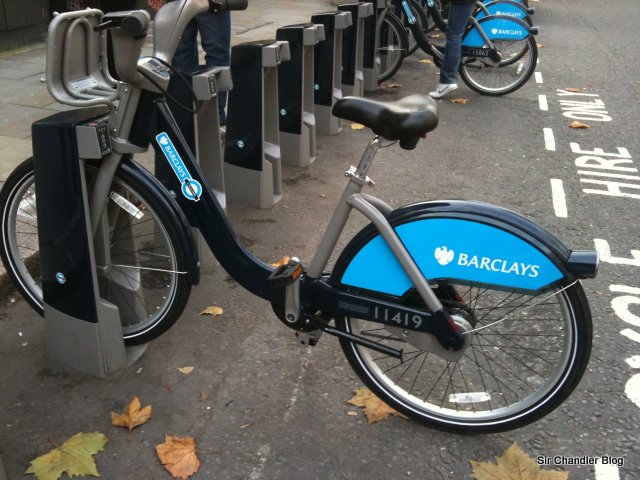 El maravilloso sistema de bicicletas públicas londinenses para alquilar