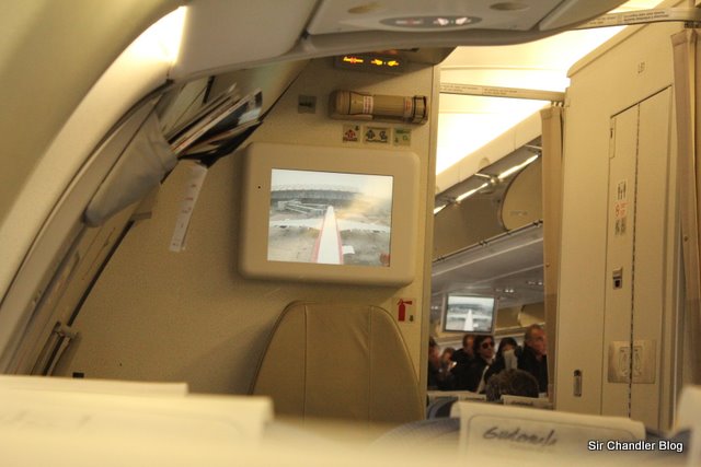 La camarita en la cola de un Airbus A340