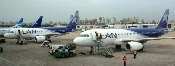 Airbus 319 y 320 en Aeroparque