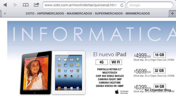 Se puede pagar un iPad más barato en Argentina que en USA