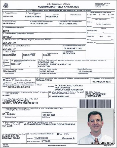 visa-formulario