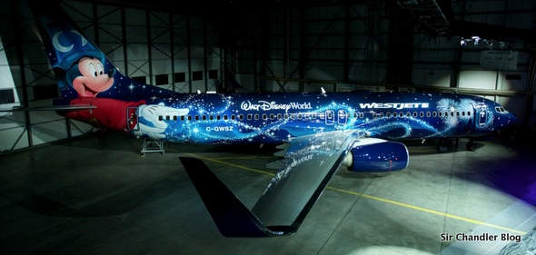 wesjet-disney