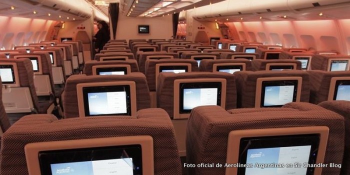 Aerolineas Argentinas Modernizo El Interior De Unos De Los