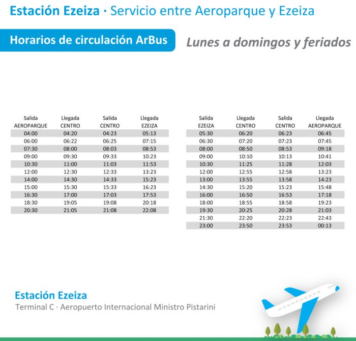 Arbus a Ezeiza