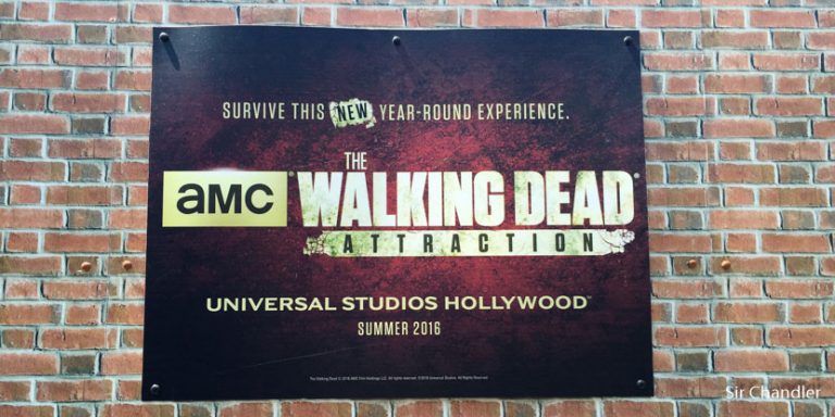 La atracción de The Walking Dead en Los Ángeles
