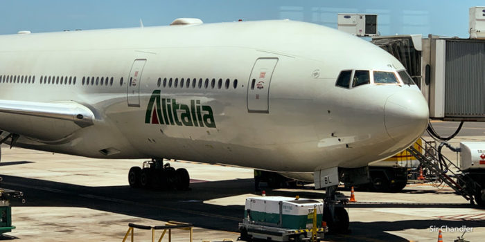 Vuelo A Roma Con Alitalia Boeing 777 Premium Economy