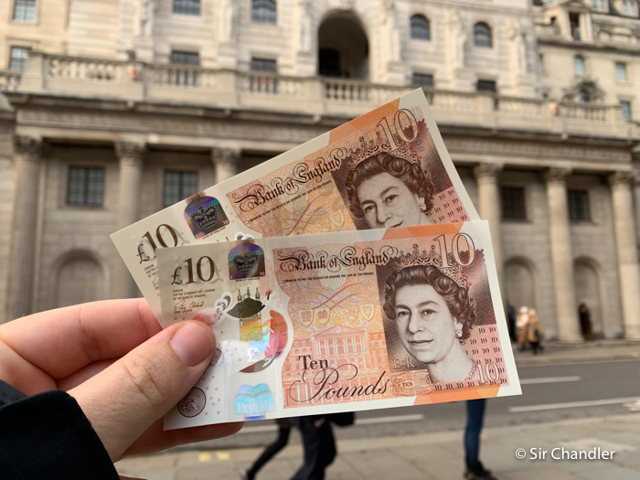 London bridge is down: el cambio de billetes que se viene