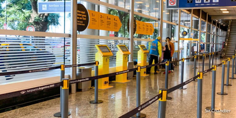 El sistema de ticket de taxis para Aeroparque: mi experiencia