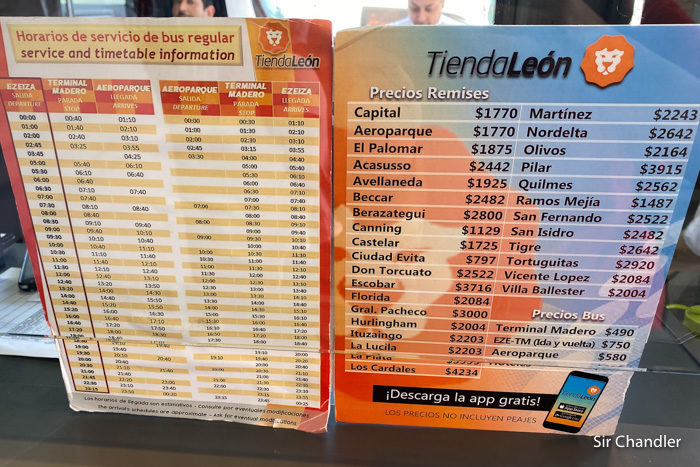 Traslado hacia o desde Ezeiza con León – crónica Sir Chandler