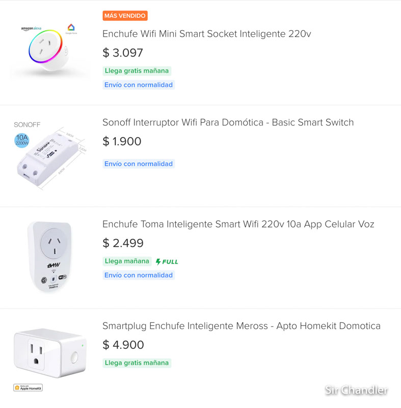 Enchufe Wifi Etheos 10a Smart Life Alexa Google Home Celular Color Blanco