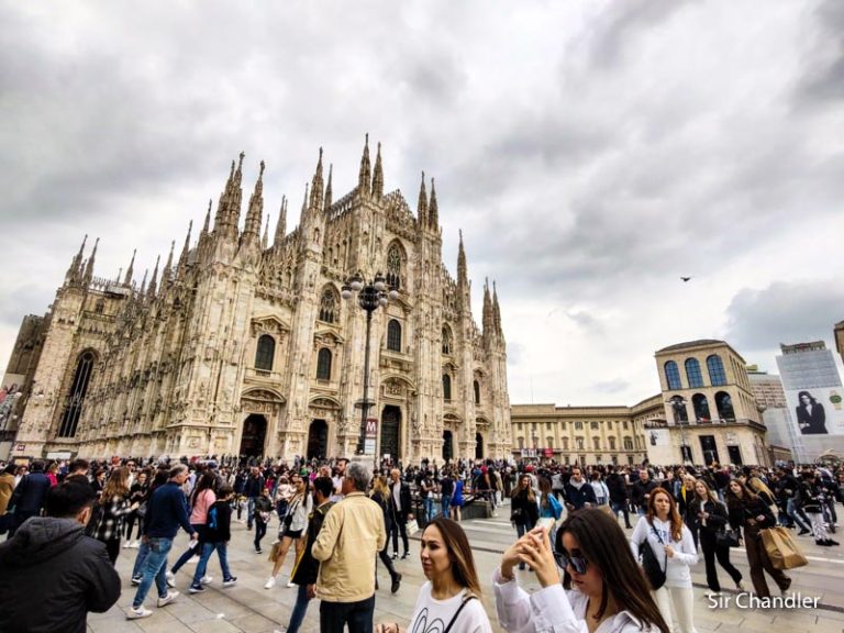 Recorrida por una Milán llena de turistas