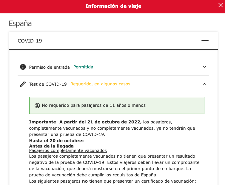 Viajar a España y Covid19. Pruebas PCR, cuestionario - Foro General de España