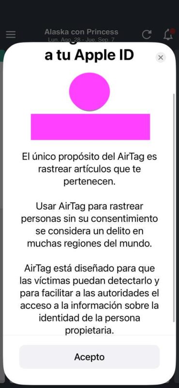 Teléfonos con Android comenzaron a alertar si hay cerca un Airtag