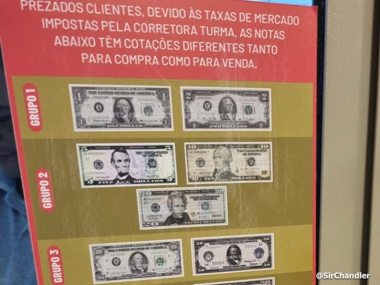 En Brasil discriminan dólares por algo más que “cara chica”