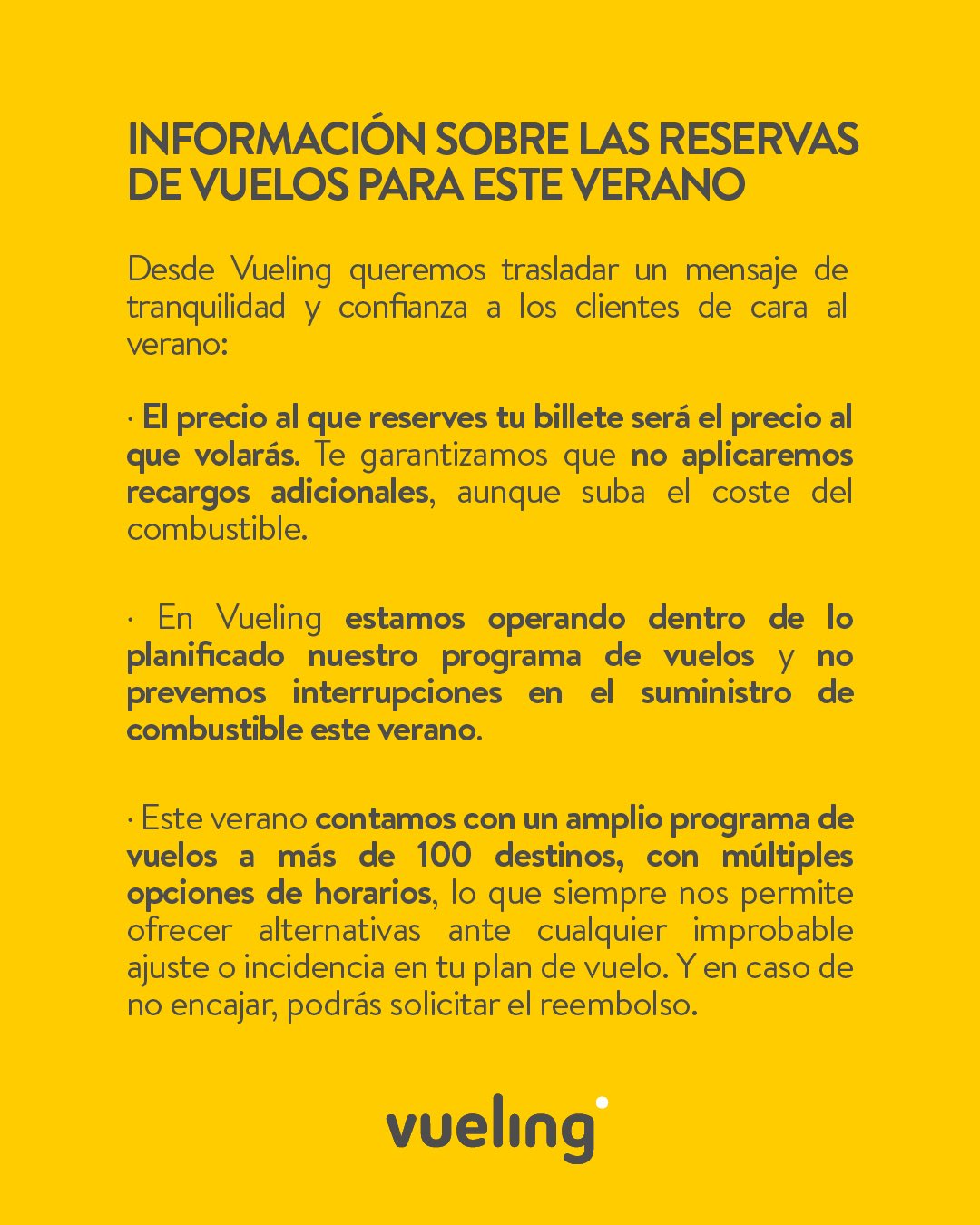 Información sobre las reservas de vuelos para este verano - Foro Aviones, Aeropuertos y Aerolíneas